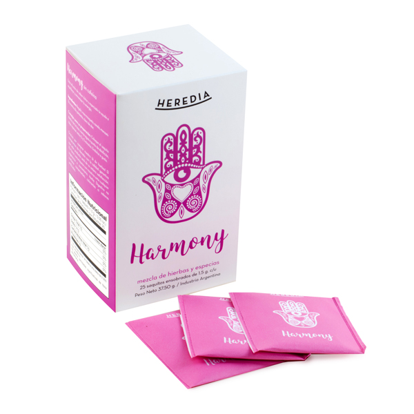 Heredia - Té harmony (25 saquitos)