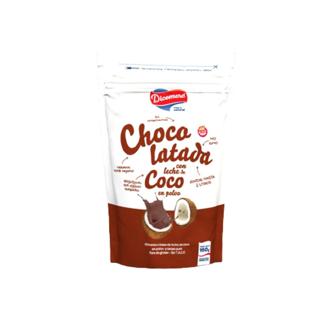 Dicomere - Leche de coco en polvo chocolatada vegana (150gr)