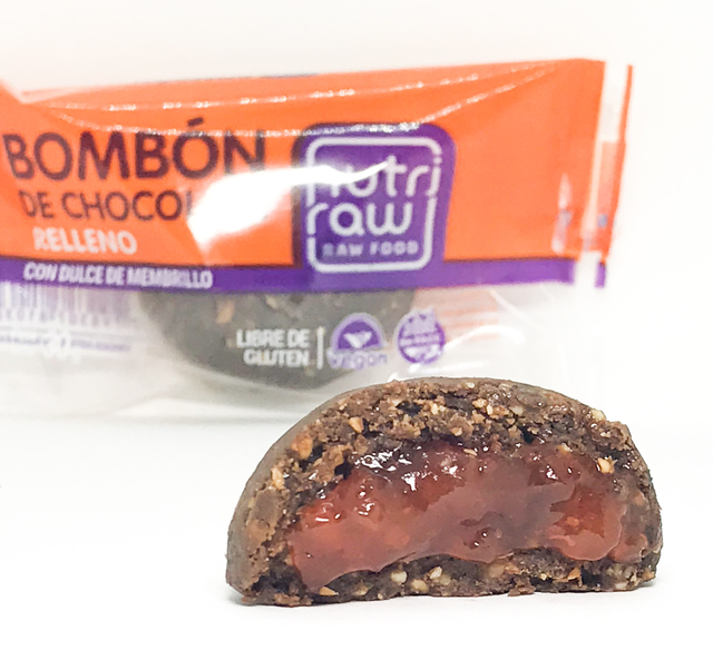 Nutri Raw - Bombon de chocolate relleno de membrillo (30gr)