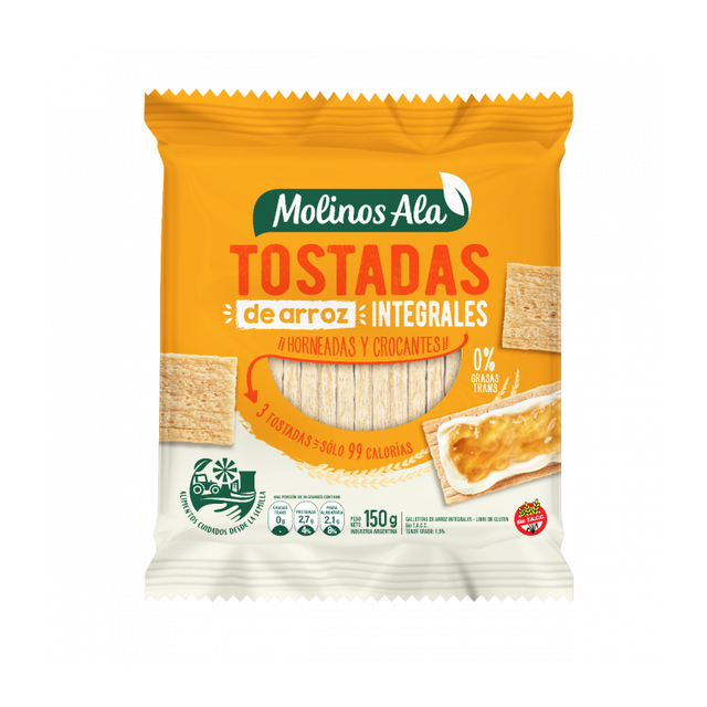 Molinos Ala - Tostadas integrales (150gr)