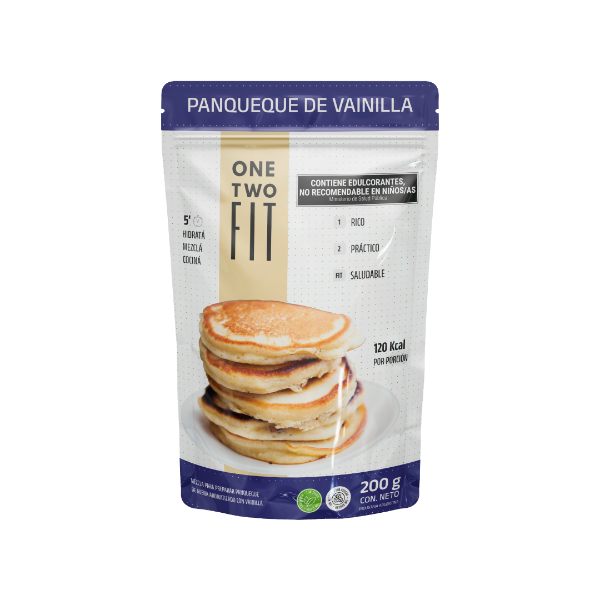 One two fit - Premezcla pancakes sabor vainilla (200gr)