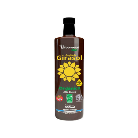 Dicomere - Aceite de girasol orgánico (500ml)