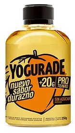 Yogurade - Yogur bebible semidescremado sabor durazno (250gr)