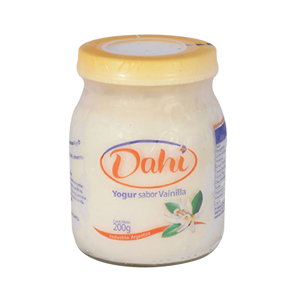 Dahi - Yogur entero con duraznos (190gr)