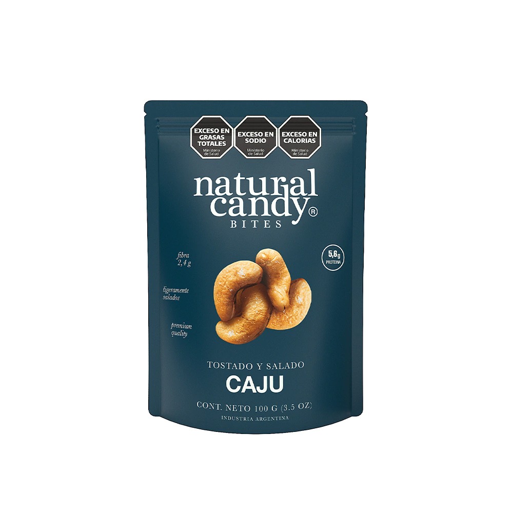 Natural Candy - Cajú tostado y salado (100gr)