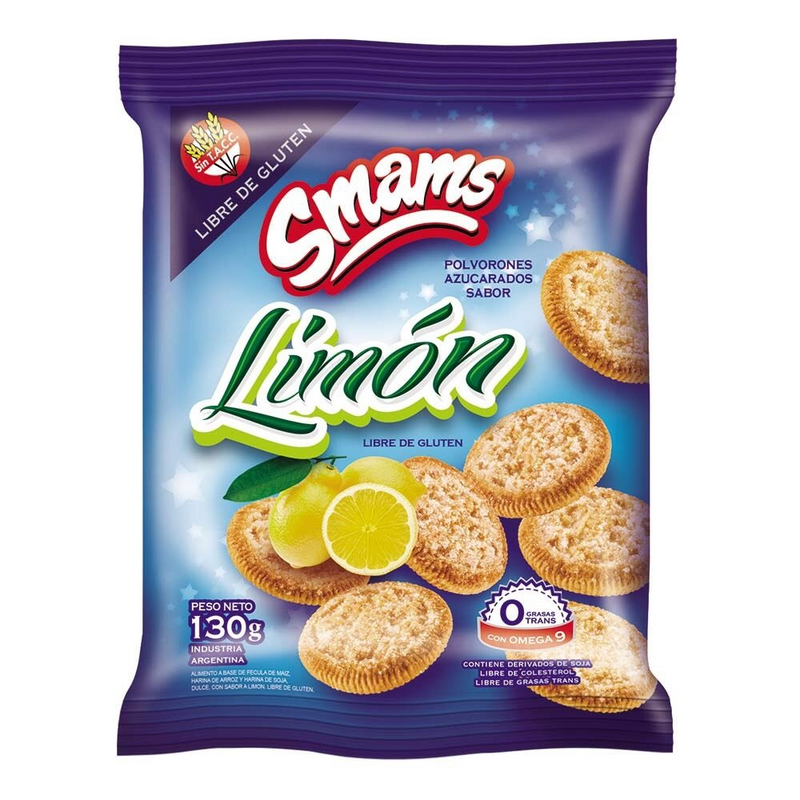 Smams - Polvorones de limon (130gr)