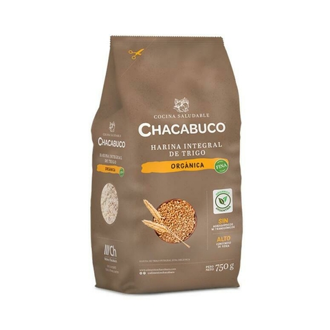 Chacabuco - Harina Integral Organica Fina (1Kg)