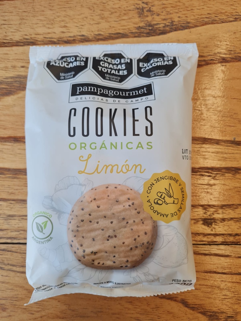 Pampa Gourmet - Cookies orgánicas de limón