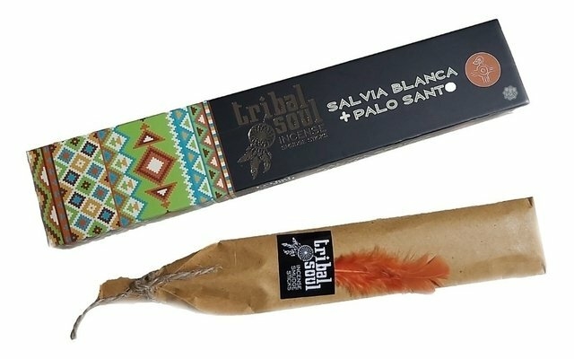 Tribal Soul - Sahumerios salvia blanca y palo santo