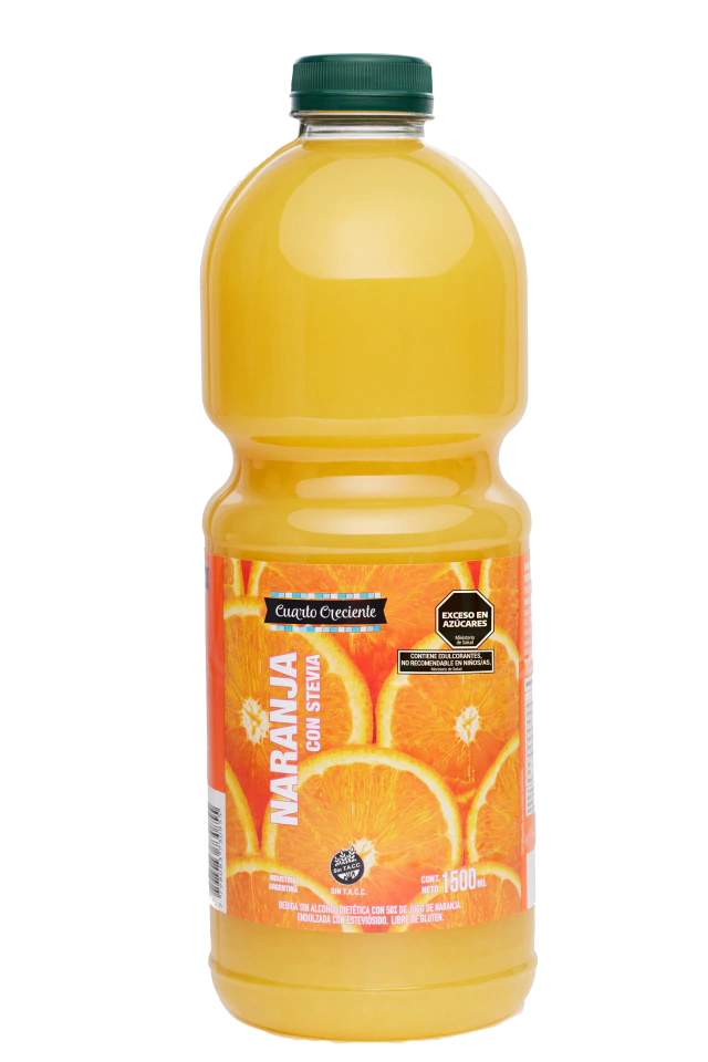 Cuarto creciente - Jugo de Naranja con stevia (1,5lt)