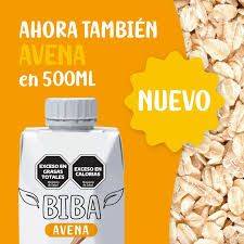 Biba - Bebida de avena sin azúcar (500ml envase tetrapack)