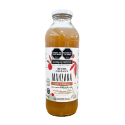 Pampa Gourmet - Jugo Organico Manzana con Canela y Vinagre de Manzana 500 ml