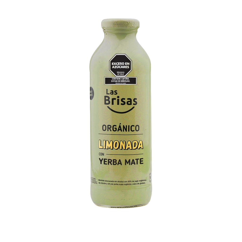 Las Brisas - Limonada con Yerba Mate envase de vidrio 500 ml