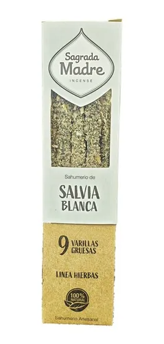 Sagrada Madre - Sahumerio salvia blanca