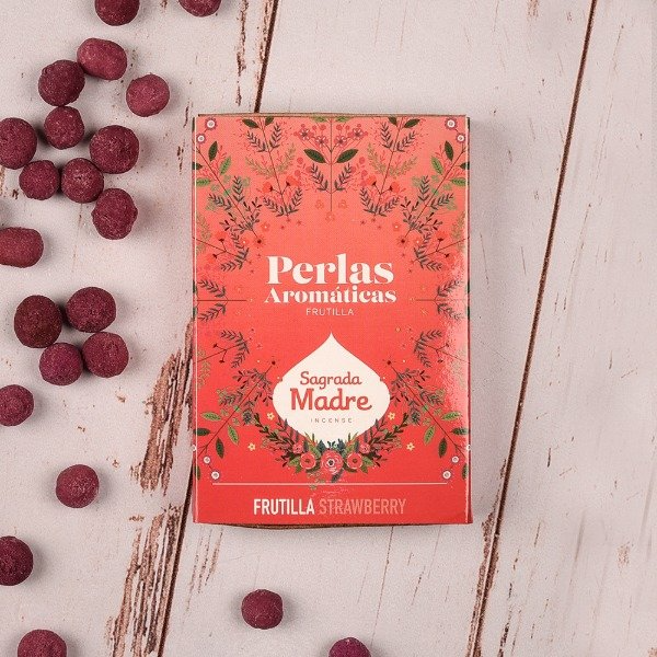 Sagrada Madre - Perlas aromaticas frutilla