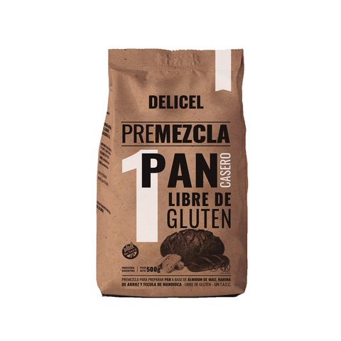 Delicel - Premezcla pan casero (500gr)