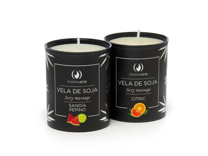 Iluminarte - Vela de soja votiva citric fruits