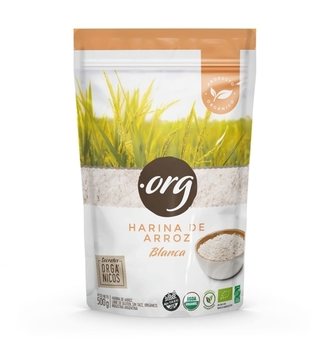 .ORG - Harina de arroz blanca orgánica (500gr)