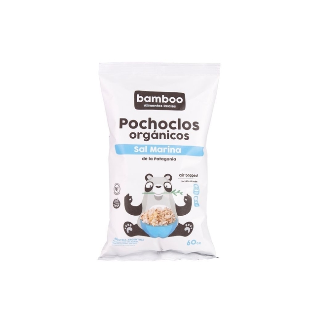 Bamboo - Pochoclos orgánicos con sal marina (80gr)