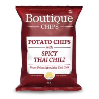 Boutique Chips - Chips de papas con spicy thai chili (65gr)