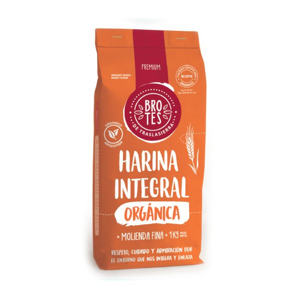 Brotes - Harina integral fina (1kg)