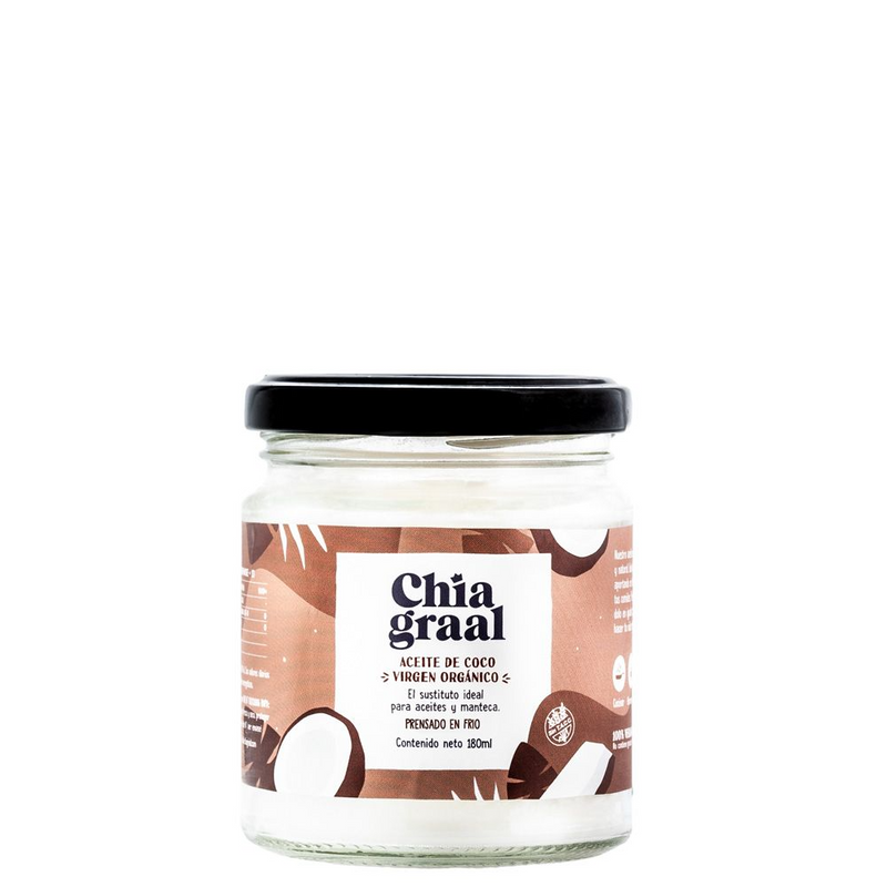 Chiagraal - Aceite de coco virgen (180ml)