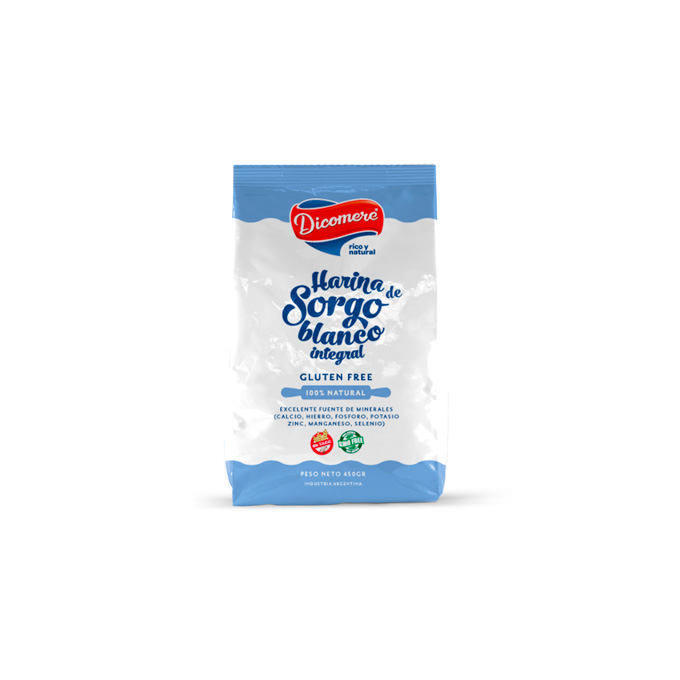 Dicomere - Harina de Sorgo Blanco 450 gr