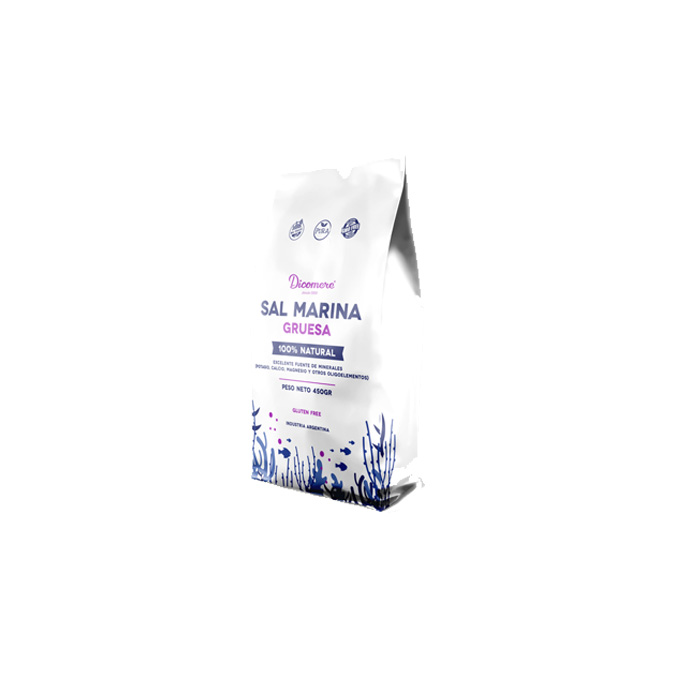 Dicomere - Sal Marina GRUESA 100% Natural 450 gr