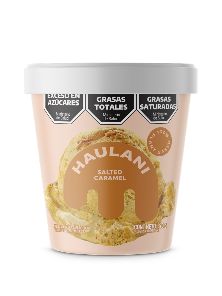 Haulani - Helado en Pote sabor Salted Caramel 370gr