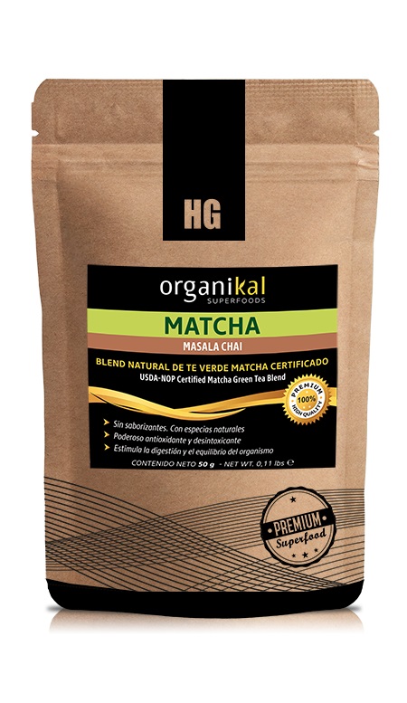 HG Laboratorios - Matcha con masala chai (50 gr)