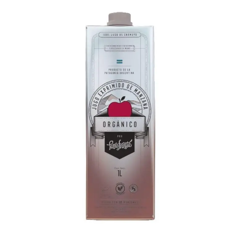 Pura Frutta - Jugo natural sabor manzana orgánico (1lt)