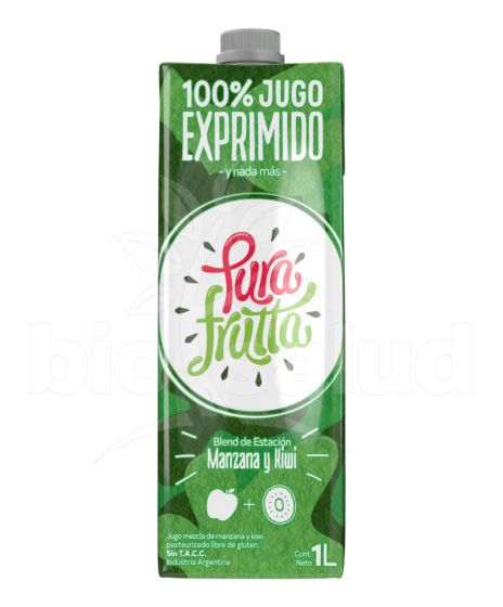 Pura Frutta - Jugo natural sabor manzana y kiwi (1lt)