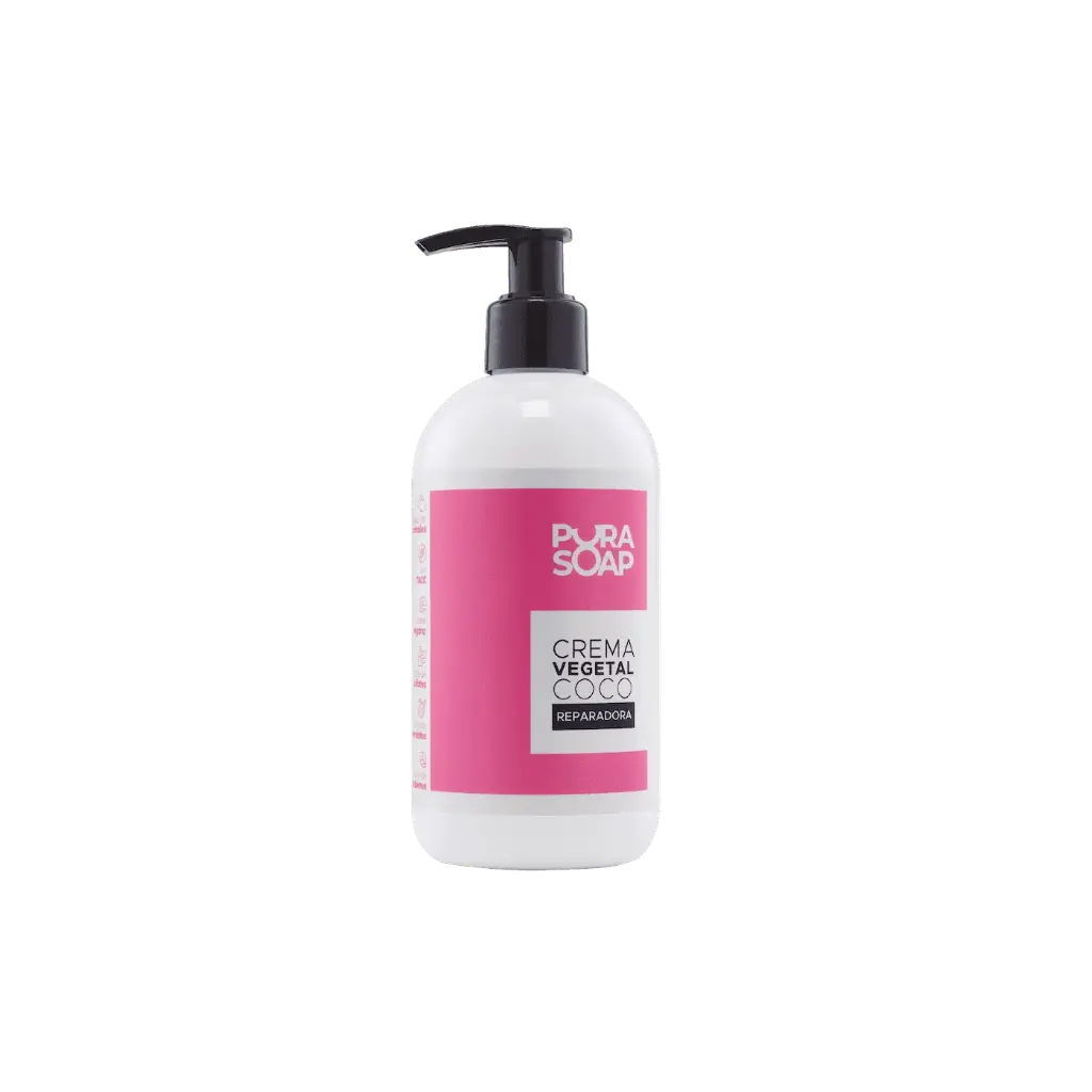 Pura Soap - Crema corporal vegetal Coco Hawai 300 ml