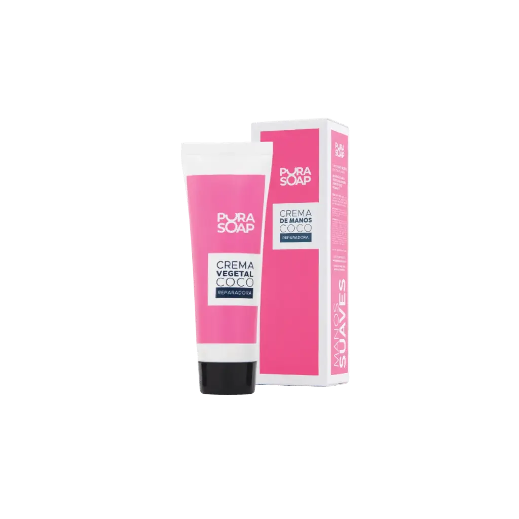 Pura Soap - Crema de manos y uñas Coco 40 ml