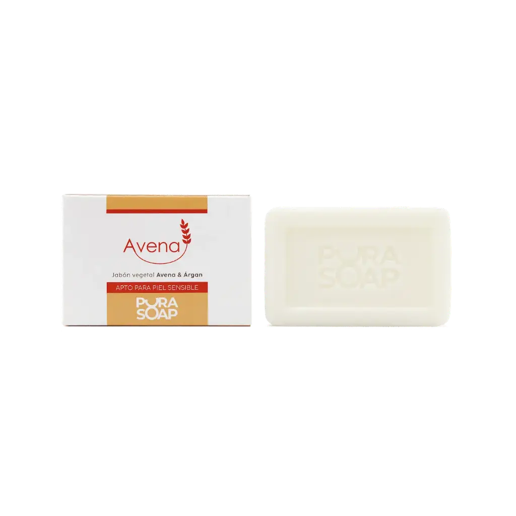 Pura Soap - Jabon vegetal Avena y Argan 85 gr
