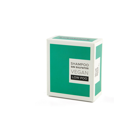 Pura Soap - Shampoo solido sin sulfito  cabello normal vegano de aloe x 60 gr