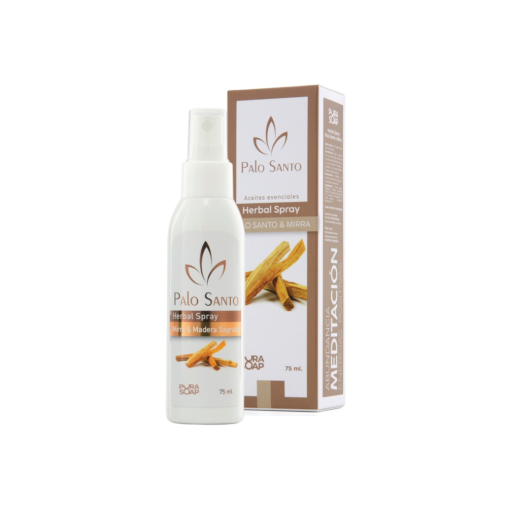 Pura Soap - Spray Palo Santo & Mirra (75ml)