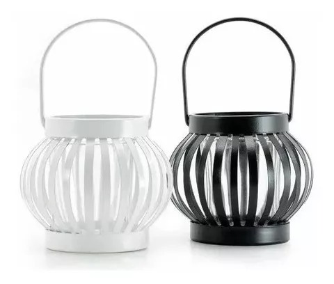QTV - Fanal farol porta velas blanco