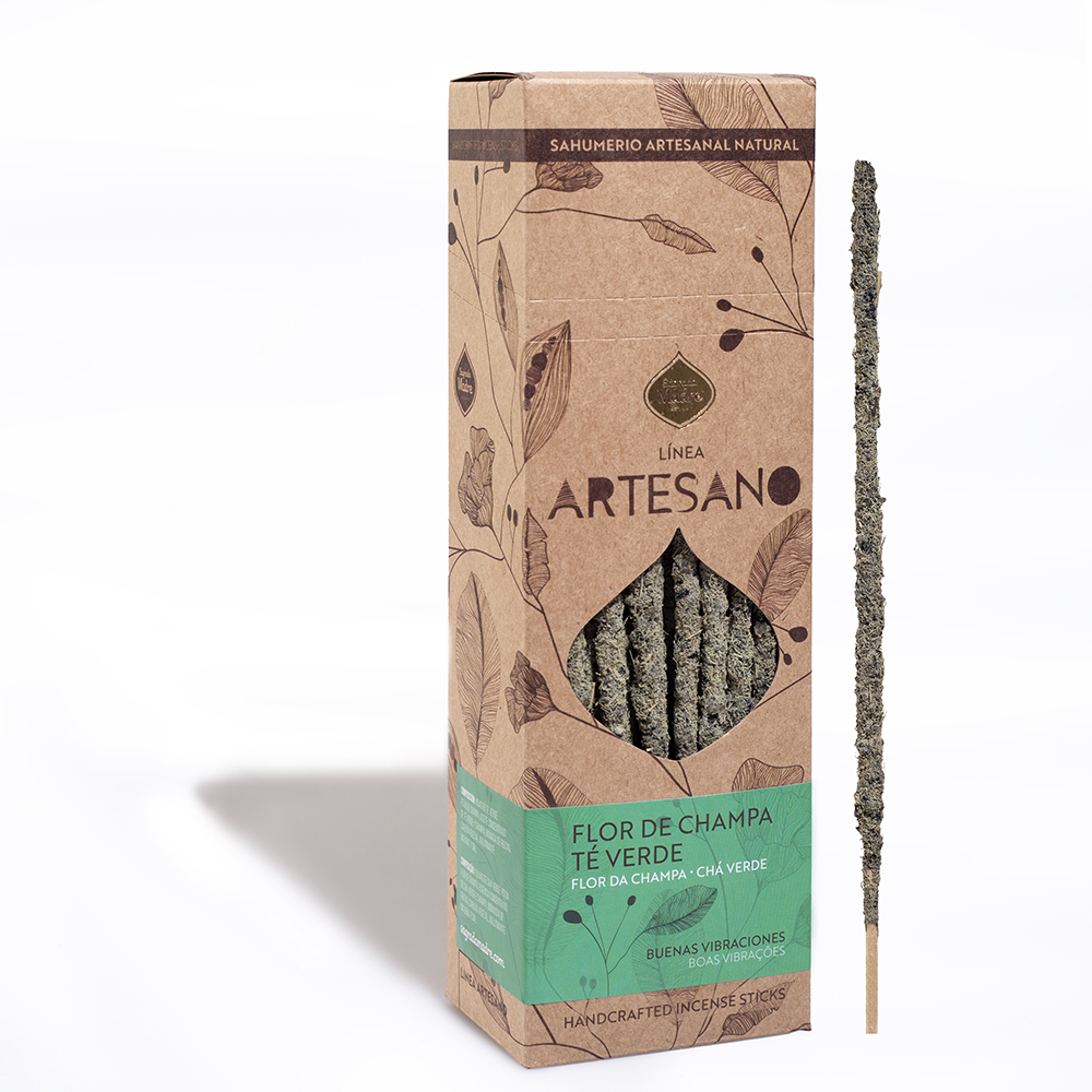 Sagrada Madre - Artesano flor de champa y té verde