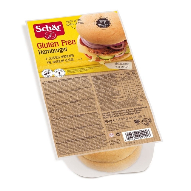 Schar - Pan de hamburguesas (130gr)