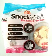 Snackwell - Bocaditos Proteicos, Merengues Dieteticos 70 gr