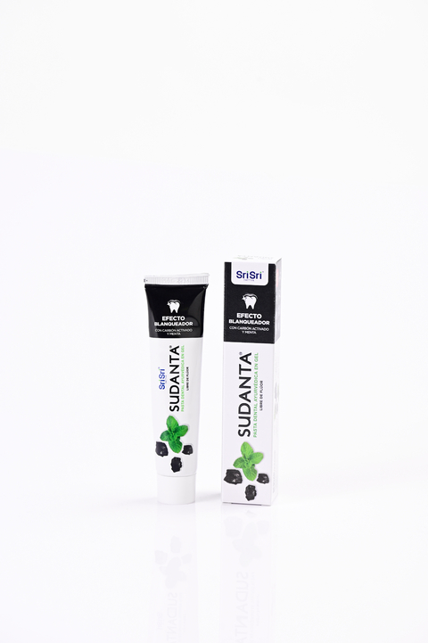 Sri Sri - Sudanta pasta dental ayurvédica efecto blanqueador (50g)