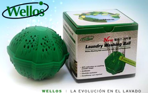 Wellos - Esfera de lavado ecológico