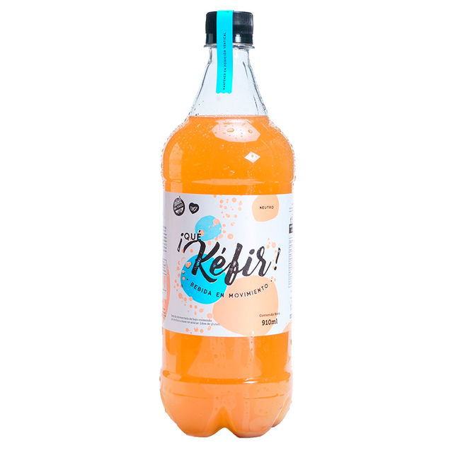 ¡Qué Kefir! - Bebida probiótica sabor naranja (1lt)