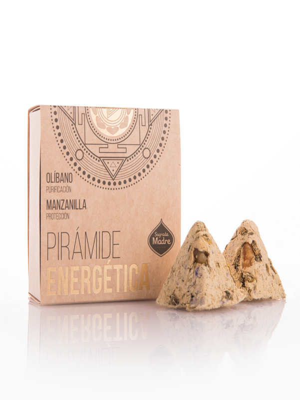 Sagrada Madre - Piramide energetica manzanilla olibano
