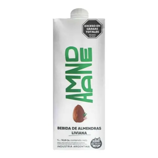 [AMAND002] Amande - Bebida de almendras original liviana (1lt envase tetrapack)