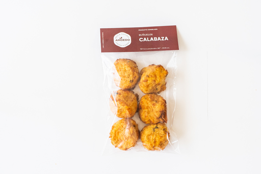 [AMOED015] Amoedo - Buñuelos de calabaza (pack 6 unidades -150gr)