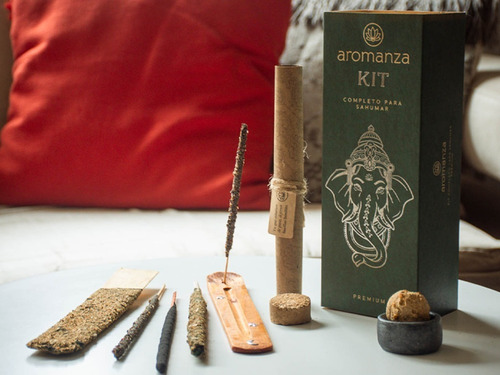 [AROMA014] Aromanza - Kit completo para sahumar