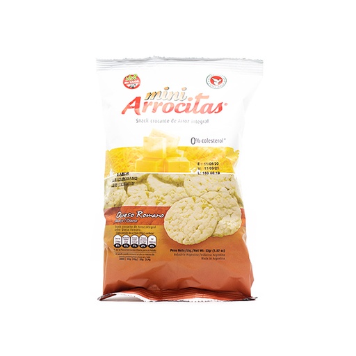 [ARROC008] Arrocitas - Mini arrocitas sabor queso (50gr)