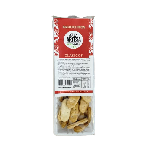 [ARTES003] Artesa - Bizcochitos clasicos (160gr)